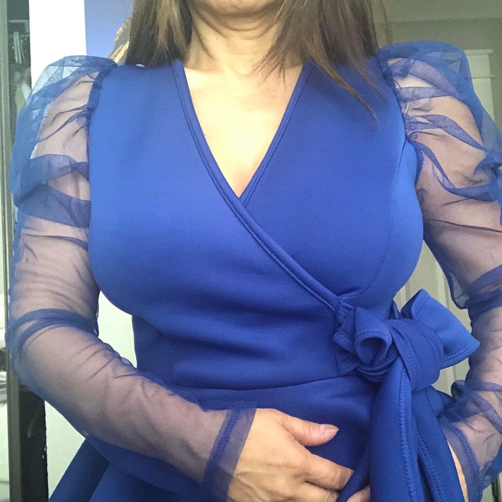 Royal Blue Top
